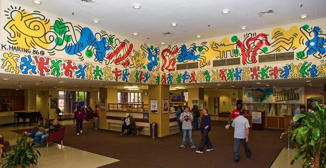 Keith Haring's Hospital Mural